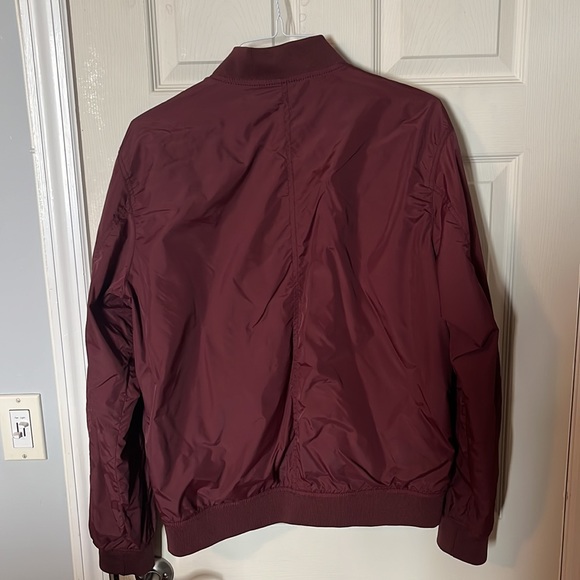 Magenta Bomber Jacket Size Large - Picture 3 of 3
